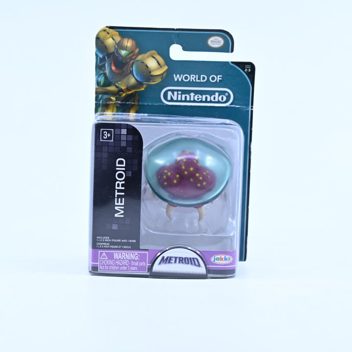 SEALED! Metroid - World of Nintendo 2.5" Mini Figure - Jakks Pacific - Toy