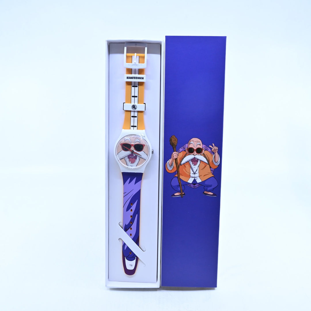 Master Roshi Swatch Dragon Ball Z Limited Edition Collaboration Watch - Anime