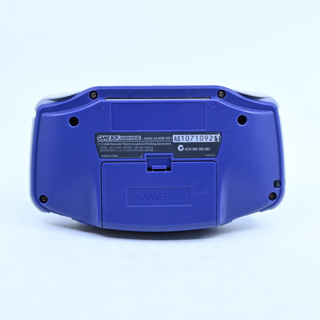 Indigo - Nintendo Gameboy Advance Boxed Console - AGB-001 - FREE POST!