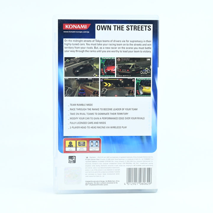 Street Supremacy - Sony PSP Game + Manual - FREE POST!