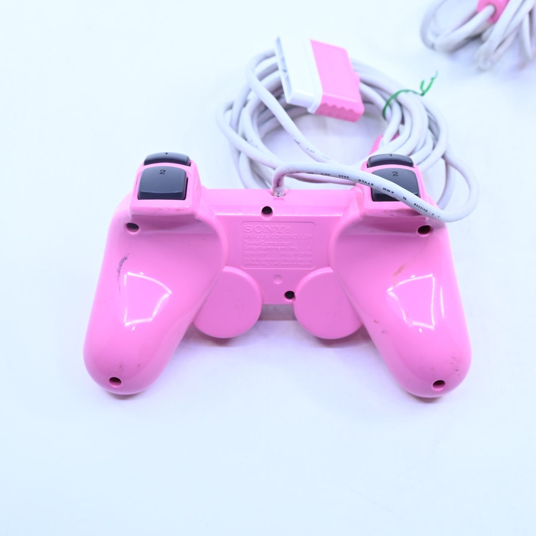 Pink Sony Playstation 2/ PS2 Slim Console - AUS PAL + HDMI + CONVERTER FREE POST
