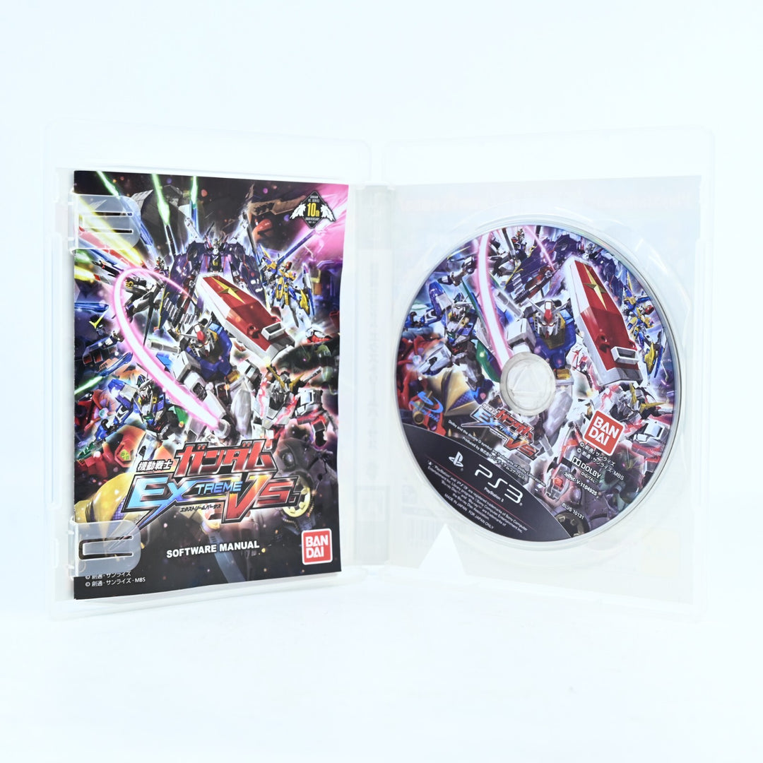 Mobile Suit Gundam: Extreme Vs. - Sony Playstation 3 / PS3 Game + Manual
