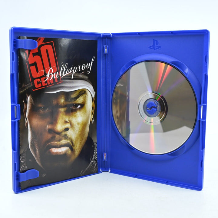 50 Cent Bulletproof - Sony Playstation 2 / PS2 Game + Manual - PAL - MINT DISC!