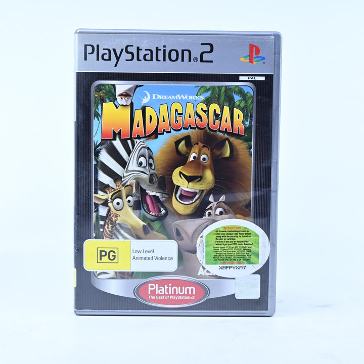 Madagascar - Sony Playstation 2 / PS2 Game + Manual - MINT DISC!