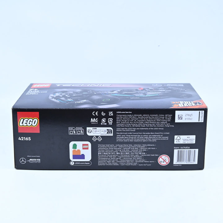 SEALED! LEGO 42165 Technic - Mercedes-AMG F1 W14 Pull-Back - Toy