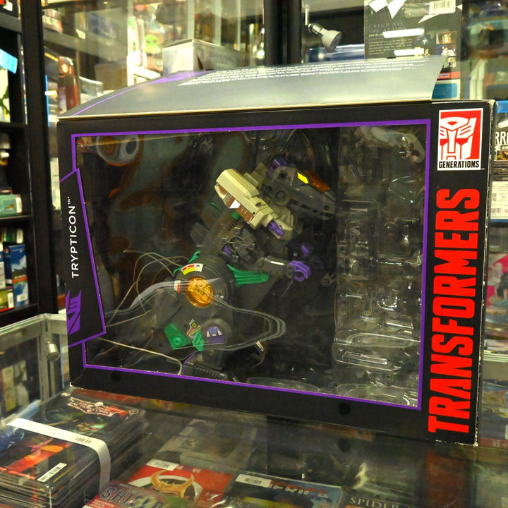 INCOMPLETE Hasbro Transformers Generations Trypticon - Plat Ed - Transformer Toy