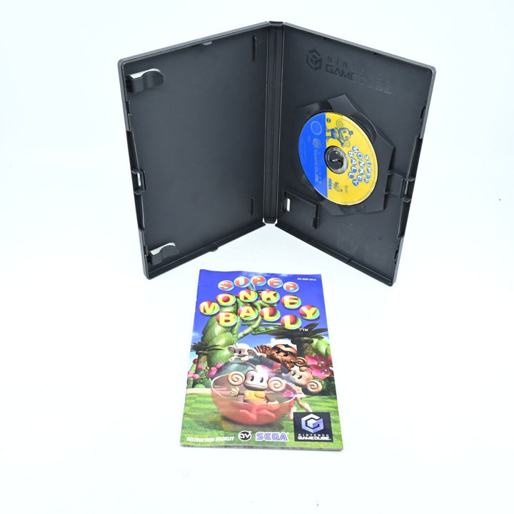 Super Monkey Ball - Nintendo Gamecube Game + Manual - PAL - FREE POST!