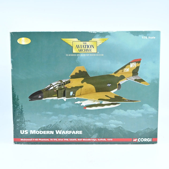 Corgi Aviation McDonnell F-4D Phantom 78 TFS AA33218 - Die Cast Plane