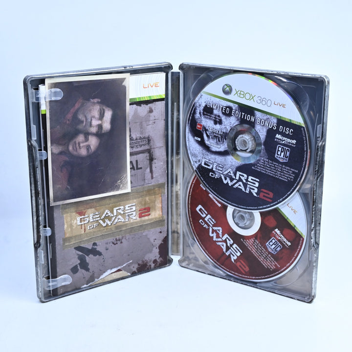 Gears of War 2 Limited Edition - Xbox 360 Game + Manual - PAL - MINT DISC!