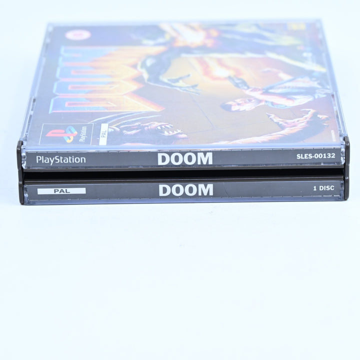 Doom - Sony Playstation 1 / PS1 Game + Manual - PAL - MINT DISC!