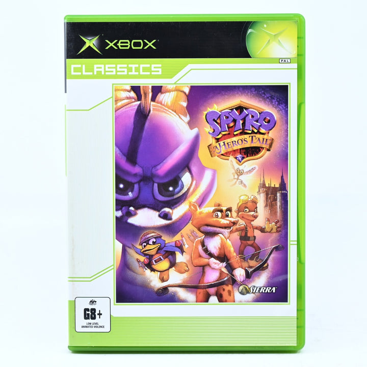 Spyro: A Hero's Tail - Original Xbox Game + Manual - PAL - MINT DISC!