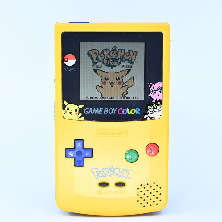 Pokemon Limited Pikachu Edition Console - Nintendo Gameboy Color Console - PAL