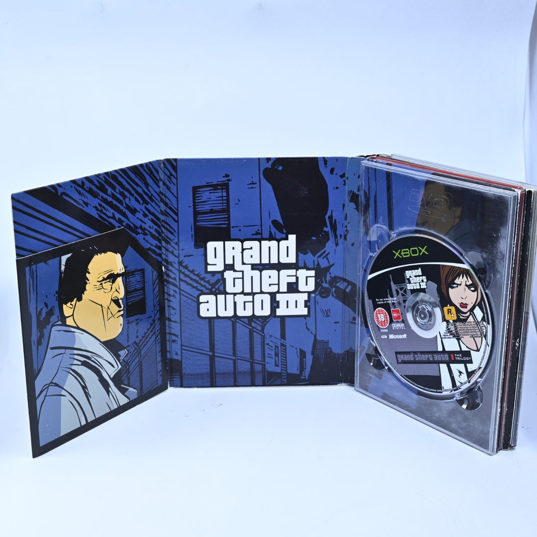 Grand Theft Auto: The Trilogy - Original Xbox Game + 1 Manual - PAL - MINT DISC!