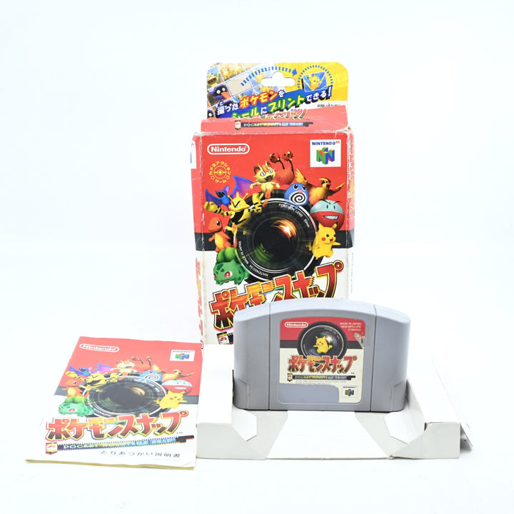 Pokemon Snap - N64 / Nintendo 64 Boxed Game - NTSC-J- FREE POST!