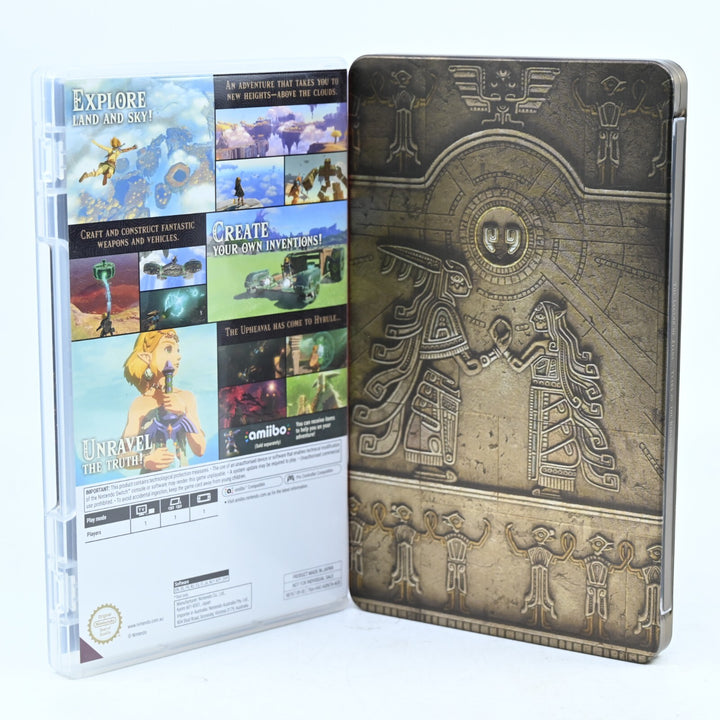 The Legend of Zelda: Tears of The Kingdom + Steelbook - Nintendo Switch Game