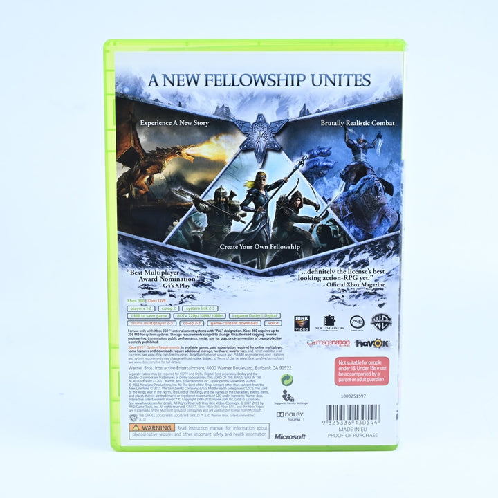 The Lord of the Rings: War in the North - Xbox 360 Game + Manual - PAL