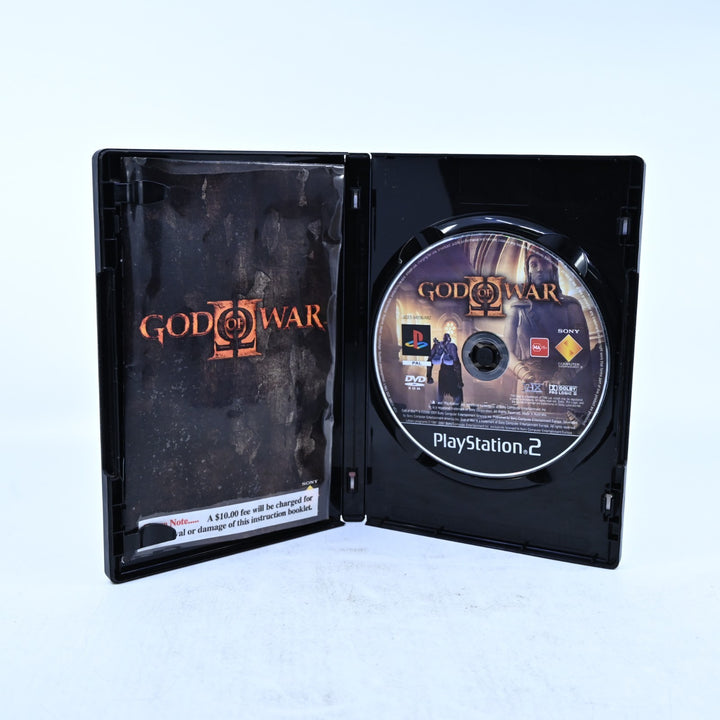 God of War II - Sony Playstation 2 / PS2 Game + Manual - PAL - MINT DISC!