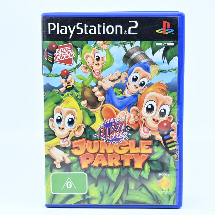 Buzz Junior Jungle Party - Sony Playstation 2 / PS2 Game + Manual - FREE POST!