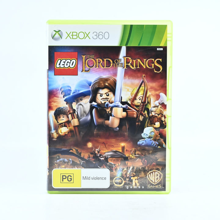 LEGO The Lord of the Rings - Xbox 360 Game + Manual - PAL - MINT DISC!
