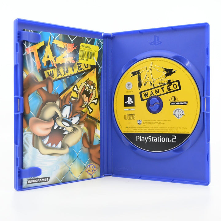 Taz: Wanted - Sony Playstation 2 / PS2 Game - PAL - FREE POST!