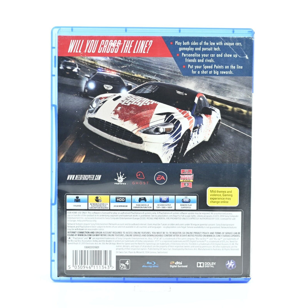 Need for Speed: Rivals - Sony Playstation 4 / PS4 Game - FREE POST!