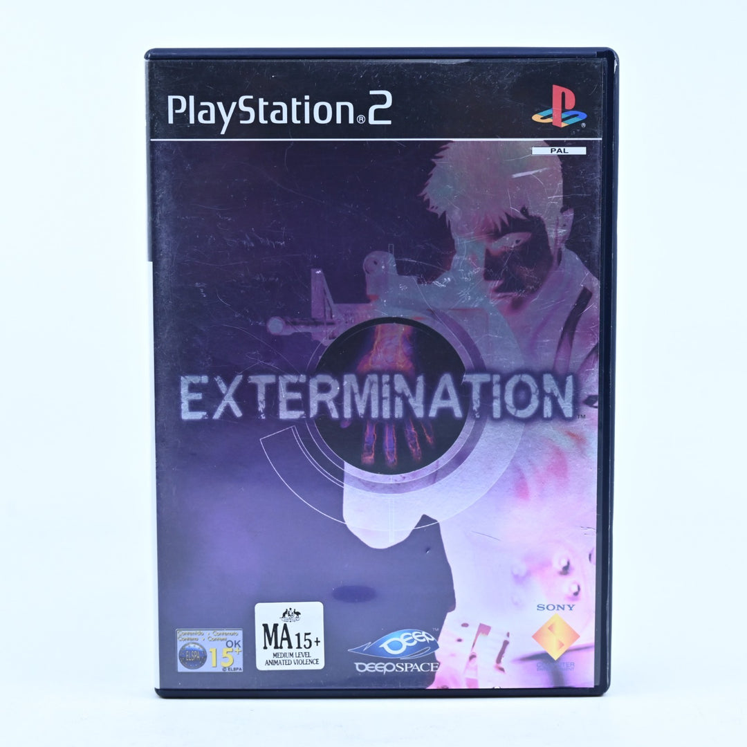 Extermination - Sony Playstation 2 / PS2 Game + Manual - PAL - MINT DISC!
