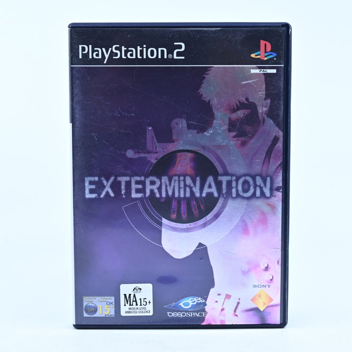 Extermination - Sony Playstation 2 / PS2 Game + Manual - PAL - MINT DISC!