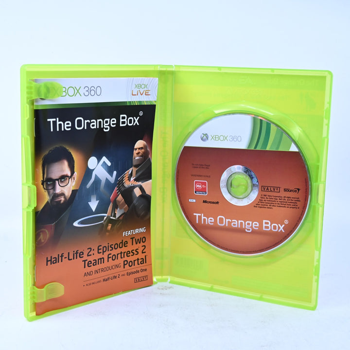 The Orange Box - Xbox 360 Game + Manual - PAL - MINT DISC!