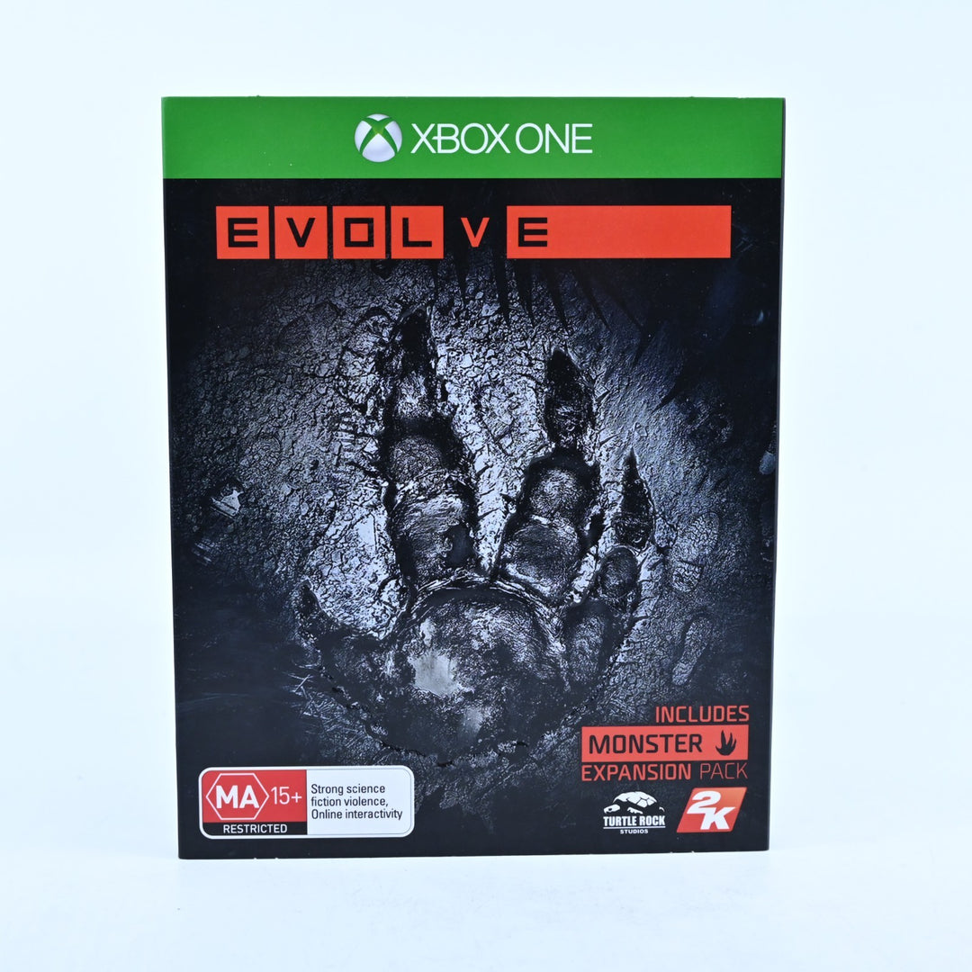 Evolve - With Cover Slip  - Xbox One Game - PAL - FREE POST!