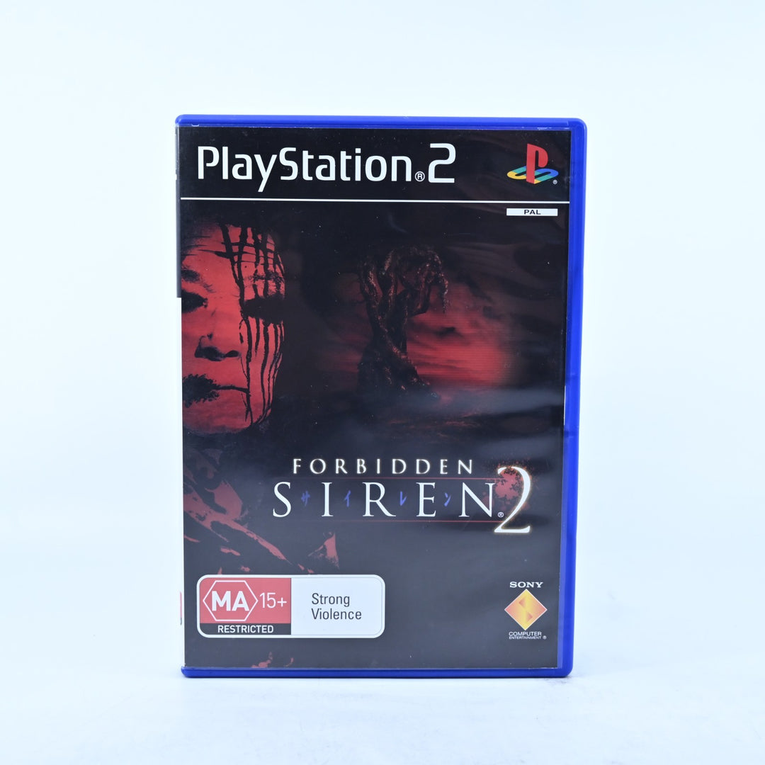 Forbidden Siren 2 - Sony Playstation 2 / PS2 Game + Manual - PAL
