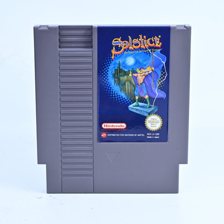 Solstice: The Quest for the Staff of Demnos - NES Boxed Game - PAL - FREE POST!
