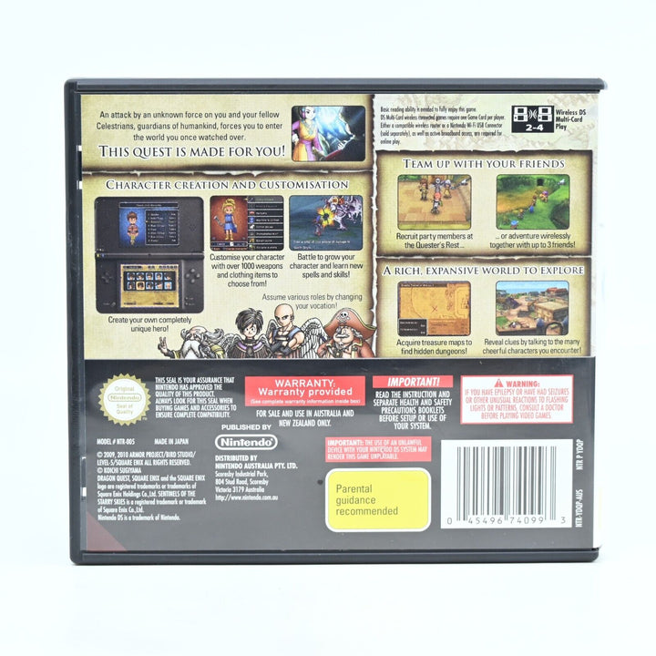 Dragon Quest IV 4: The Chapters of the Chosen - Nintendo DS Game - PAL + Manual