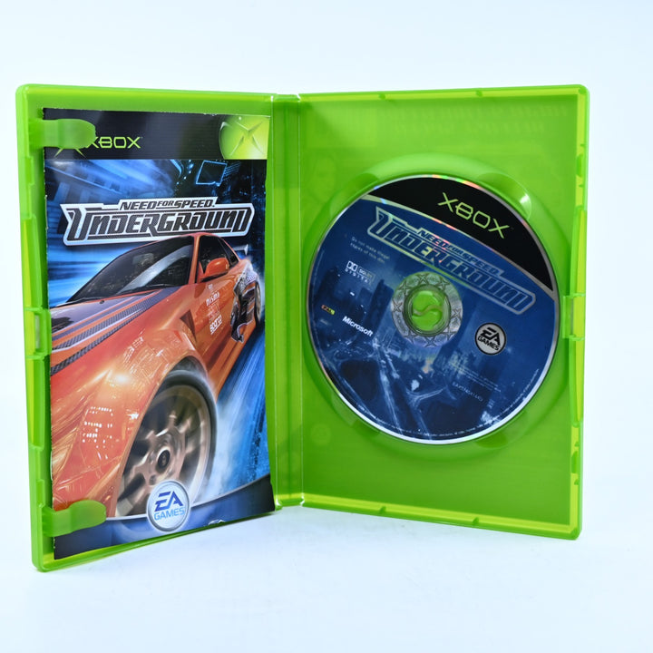 Need for Speed Underground - Original Xbox Game + Manual - PAL - MINT DISC!