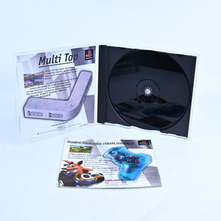 CTR: Crash Team Racing - Sony Playstation 1 / PS1 Game + Manual - PAL