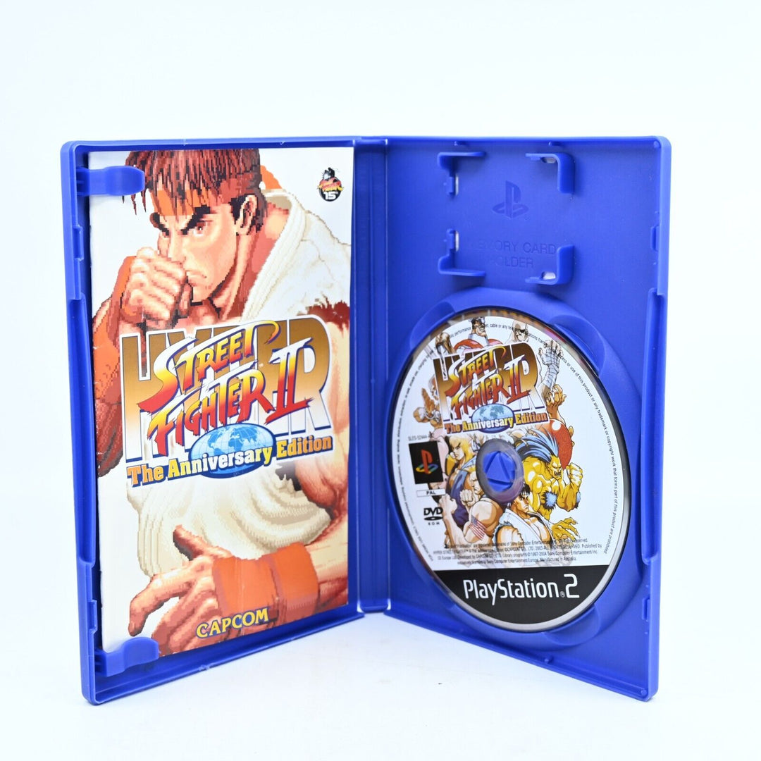 Hyper Street Fighter II: The Anniversary Edition - PS2 Game + Manual - PAL