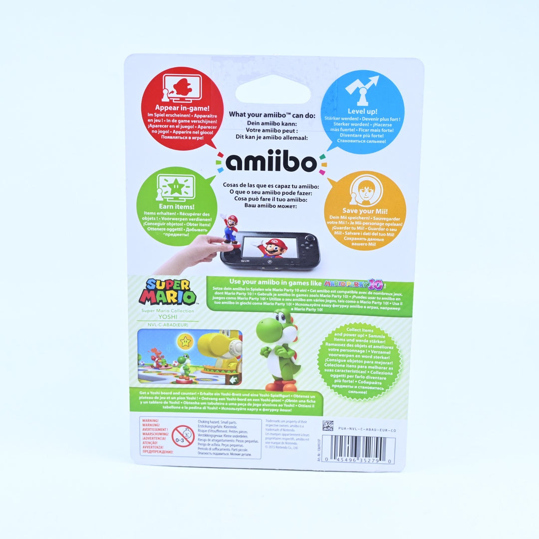 SEALED! Yoshi Amiibo - Super Mario - Nintendo - Toy