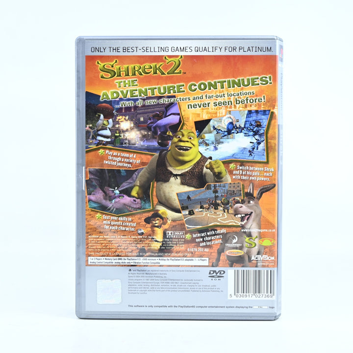 Shrek 2 - Sony Playstation 2 / PS2 Game + Manual - PAL