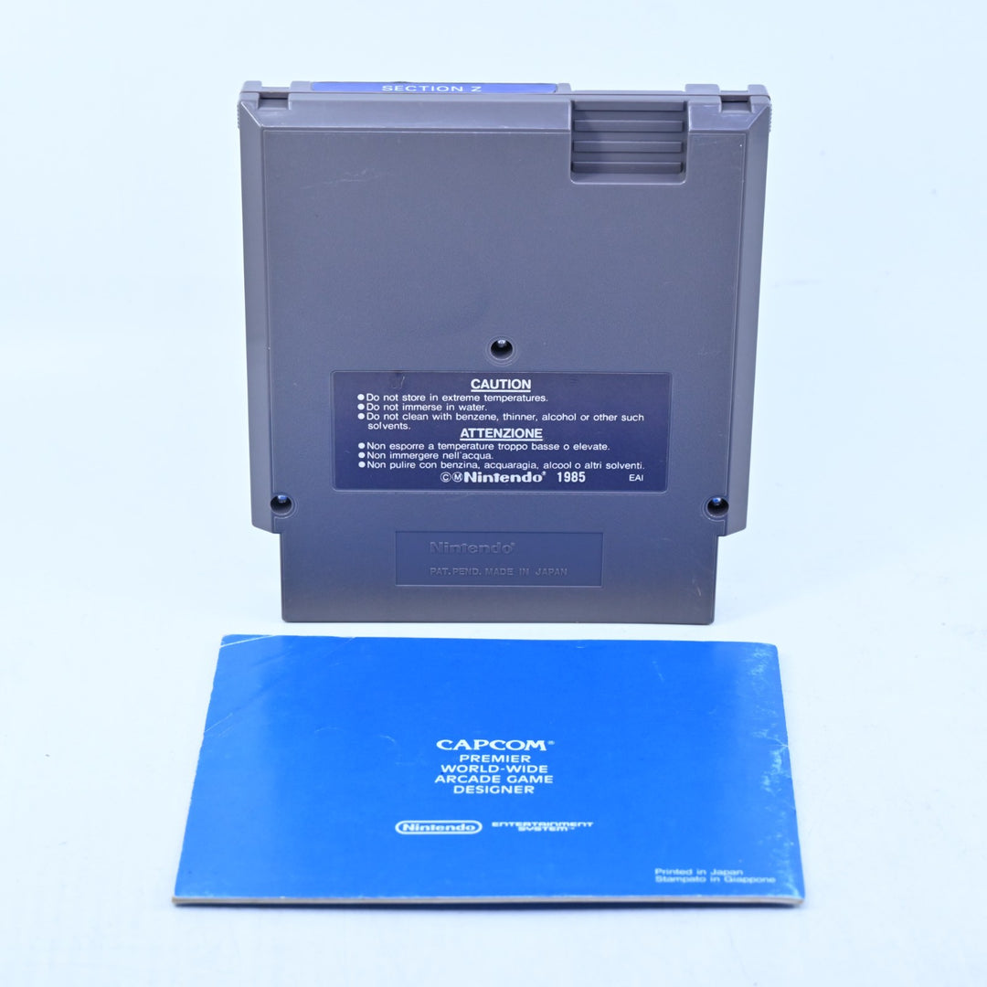 Section-Z - Nintendo Entertainment System / NES Game + Manual - PAL - FREE POST!