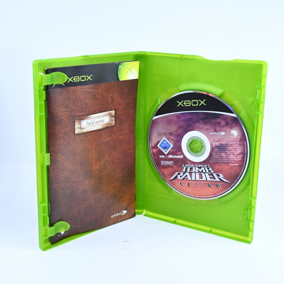 Lara Croft Tomb Raider: Legend - Original Xbox Game + Manual - PAL