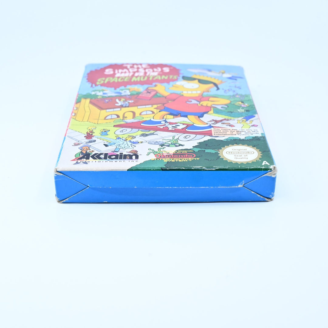 The Simpsons Bart Vs The Space Mutants - NES Boxed Game - PAL - FREE POST!