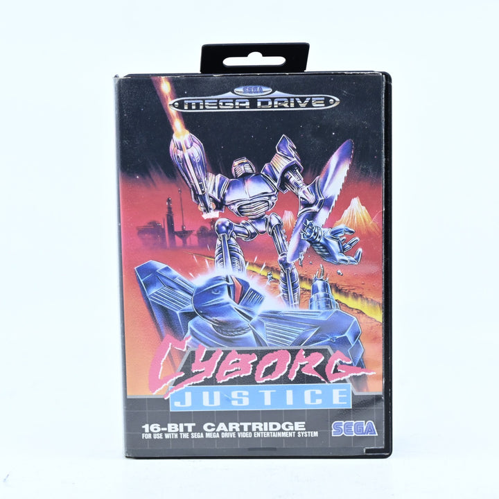 Cyborg Justice - Sega Mega Drive Game - No Manual - PAL - FREE POST!