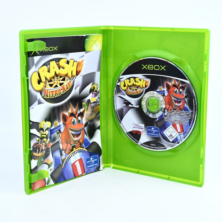 Crash Nitro Kart - Original Xbox Game + Manual - PAL - MINT DISC!