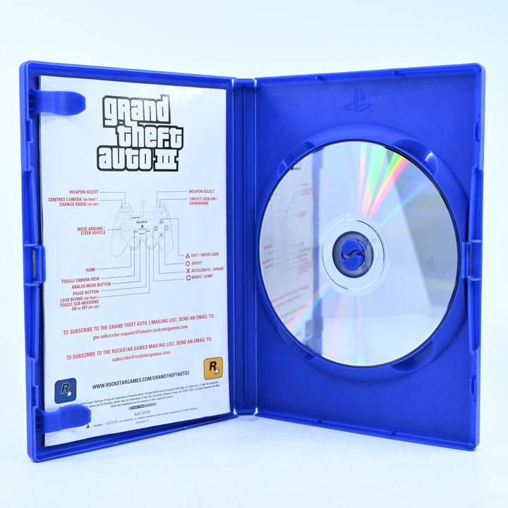 Grand Theft Auto III - Sony Playstation 2 / PS2 Game + Manual - No Map - PAL