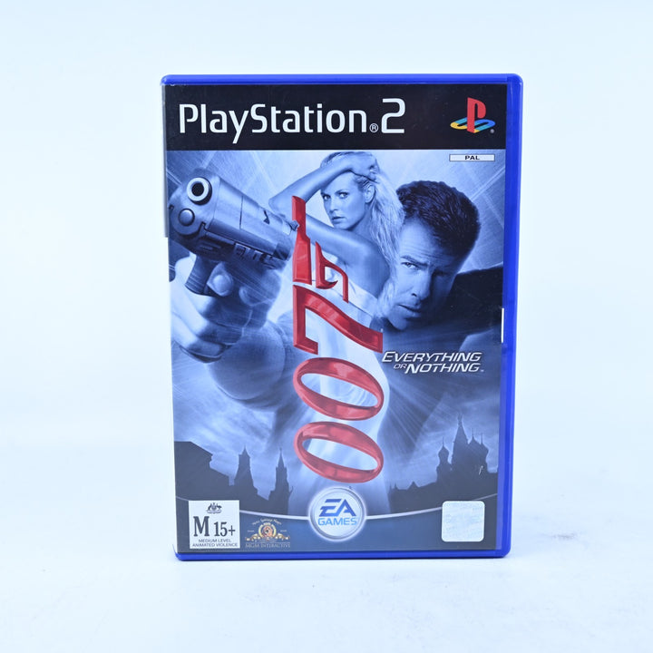 James Bond 007: Everything or Nothing - Sony Playstation 2 / PS2 Game + Manual
