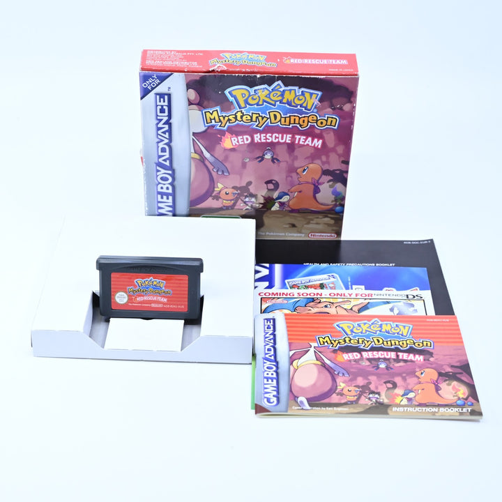 Pokemon Mystery Dungeon Red Rescue Team - GBA Boxed Game