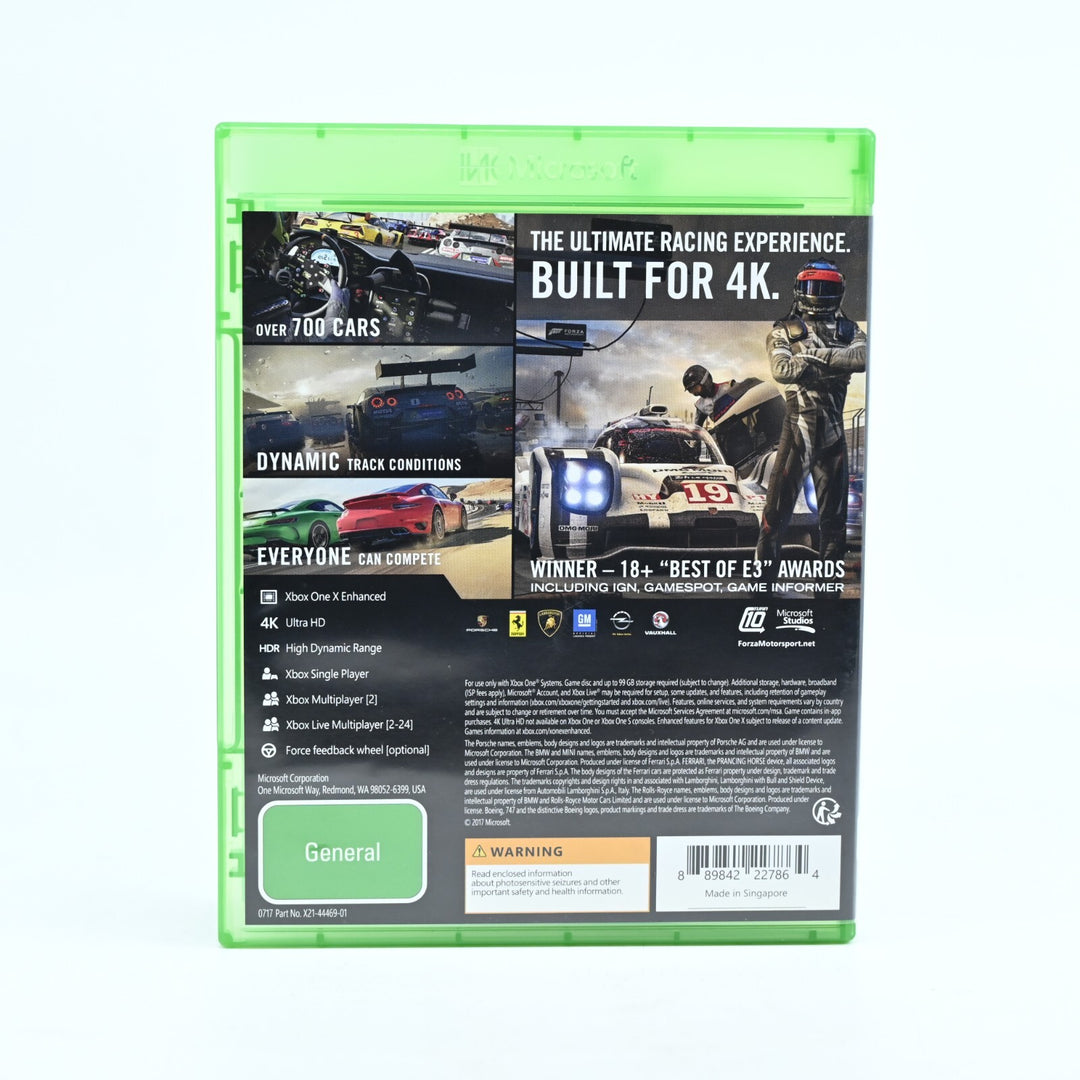 Forza Motorsport 7 - Xbox One Game - PAL - FREE POST
