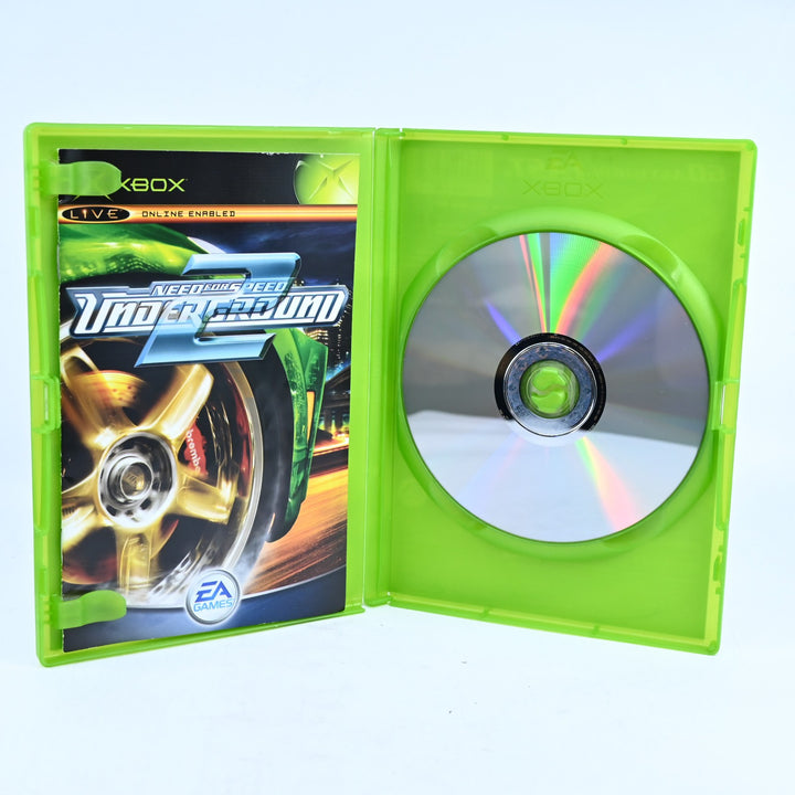 Need for Speed Underground 2 - Original Xbox Game + Manual - PAL NEAR MINT DISC!