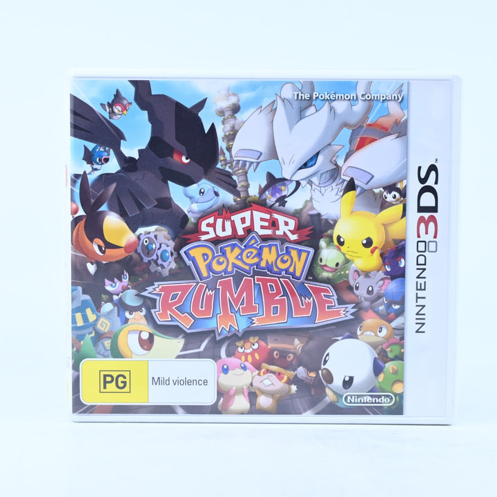 Super Pokemon Rumble - Nintendo 3DS Game - PAL + Manual - FREE POST!