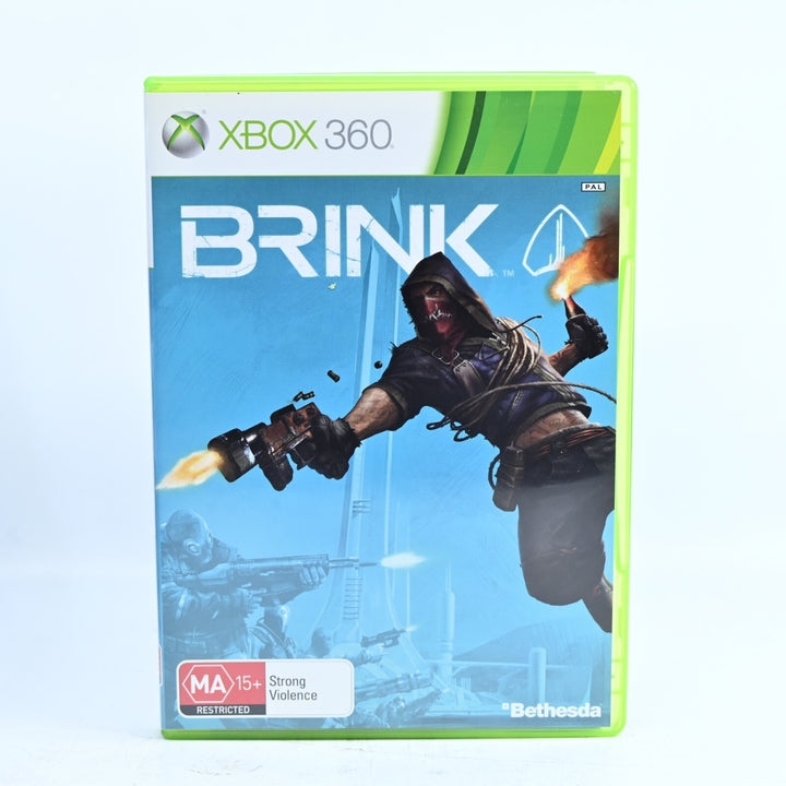 Brink - Xbox 360 Game + Manual - PAL - MINT DISC!