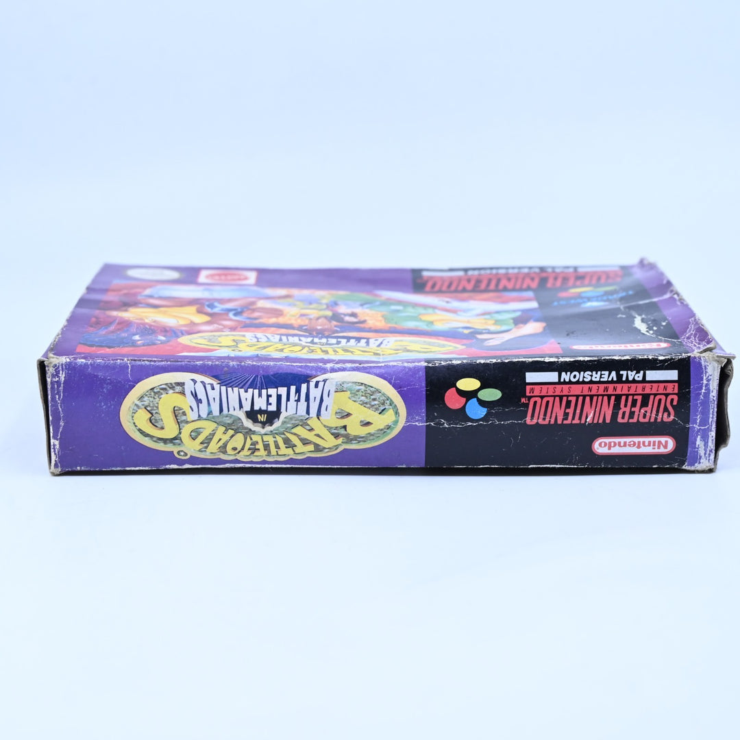 Battletoads in Battlemaniacs - Super Nintendo / SNES Boxed Game - PAL